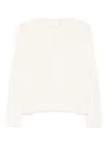 Beyou Round-neck Long-sleeve Sweater In Multi