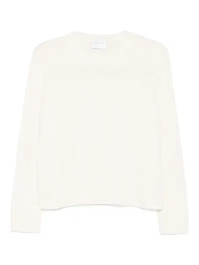 Beyou Round-neck Long-sleeve Sweater In Multi
