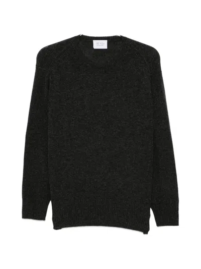 Beyou Cashmere Crewneck Sweater In Black