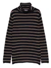 Beyou Striped Cashmere Sweater