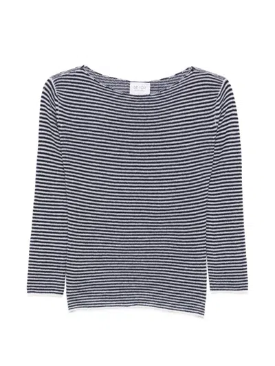 Beyou Striped Top In Multi