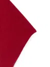 Beyou Triangular Knitted Scarf In Transparent