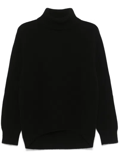 Beyou Turtleneck Sweater In Black