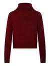 Beyou Turtleneck Sweater In Burgundy