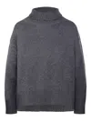 Beyou Turtleneck Sweater In Gray