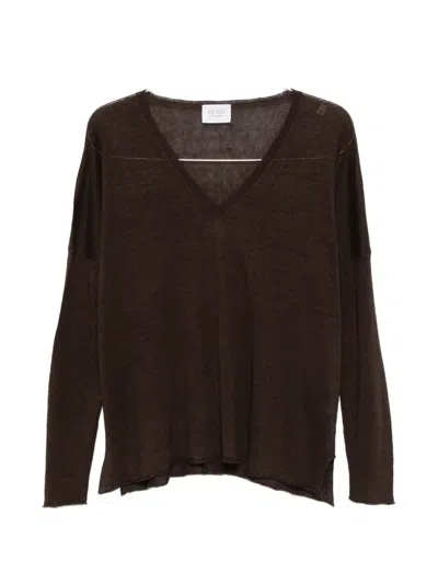 Beyou V-neck Sweater In Black