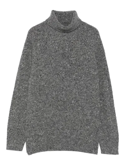 BEYOU BEYOU WOOL TURTLE-NECK SWEATER