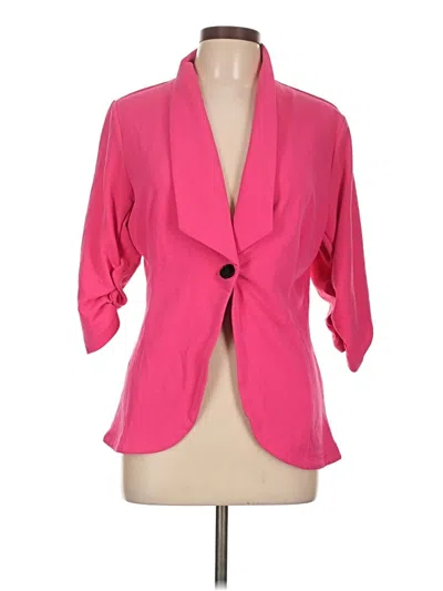 Pre-owned Beyove 3/4 Sleeve Blouse In Pink
