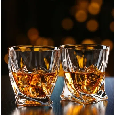 Bezrat Gift 8 Oz. Whiskey Glass In Clear