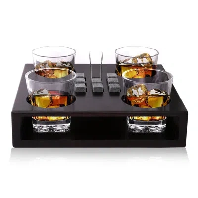 Bezrat Old Fashioned 11.83 Oz. Whiskey Glass In Clear