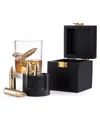 Bezrat Whiskey Chilling Stones, Set Of 7 In Gold-tone