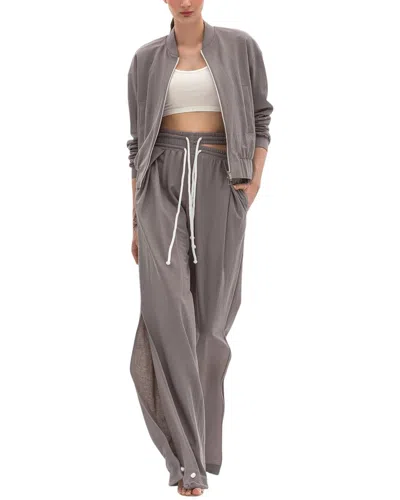 BGL BGL 2P LINEN-BLEND ZIP HOODIE & PANT SET