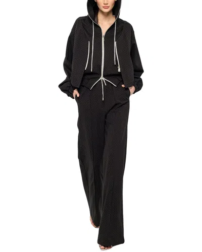 Pre-owned Bgl 2pc Hoodie & Pant Set Women's In Black