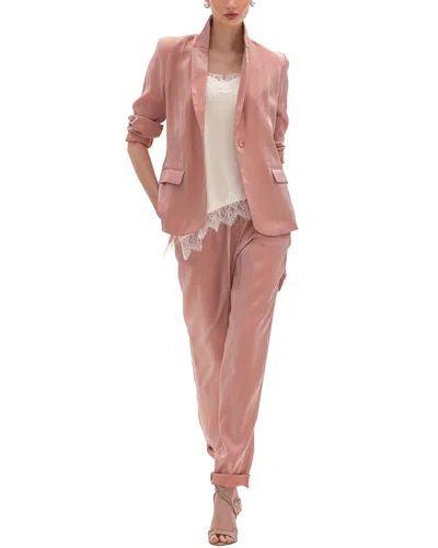 Bgl 2pc Jacket & Pant In Pink