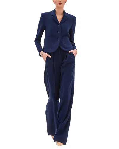 Bgl 2pc Jacket & Pant Set In Blue