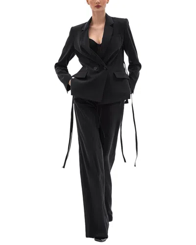 Bgl 2pc Jacket & Pant Set In Black