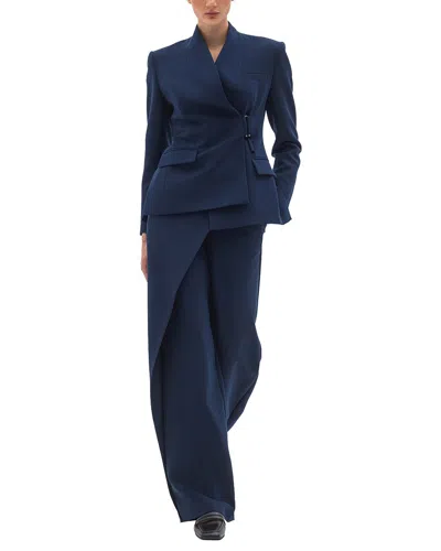 Bgl 2pc Jacket & Pant Set In Blue