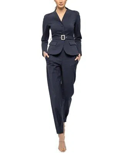 Pre-owned Bgl 2pc Wool-blend & Pant Set Women's In Blue