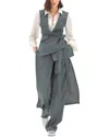 Bgl 3pc Wool-blend Vest
