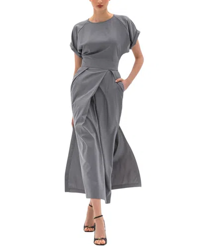 Bgl Midi Dress In Gray