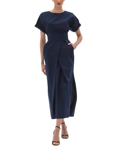 Bgl Midi Dress In Blue