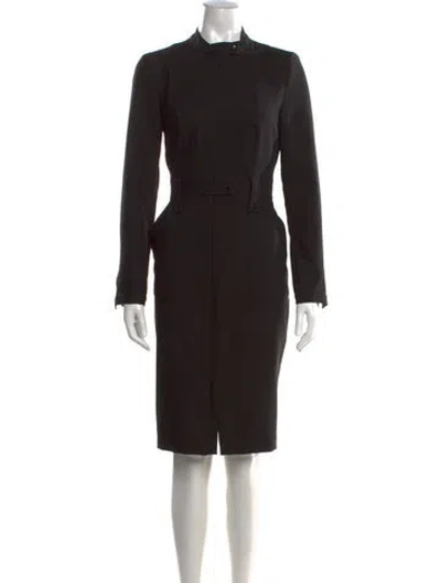 Pre-owned Bgl Knee-length Dress In Black