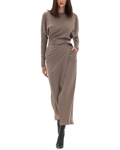 Bgl Long Sleeve Maxi Dress