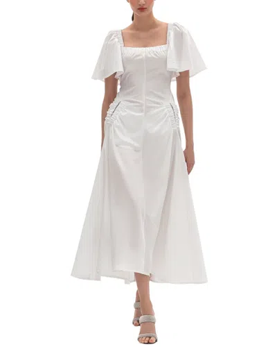 Bgl Maxi Dress In White