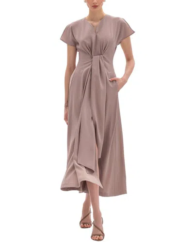 Bgl Midi Dress In Brown