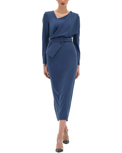 Bgl Midi Dress In Blue