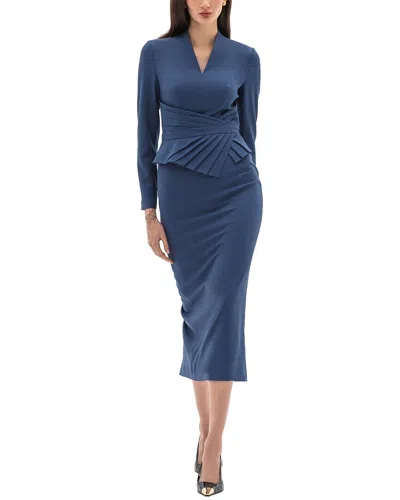 Bgl Midi Dress In Blue