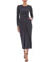 Bgl Midi Dress In Blue