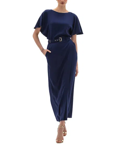 Bgl Midi Dress In Blue