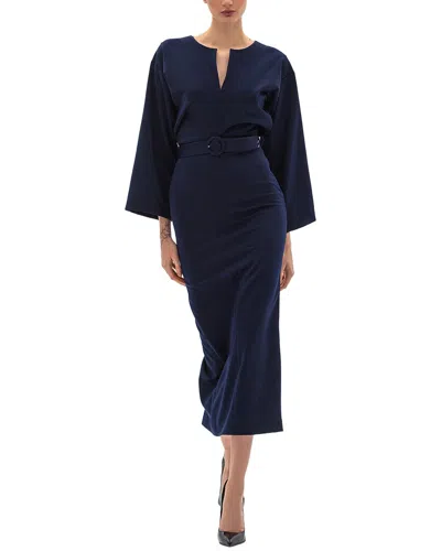 Bgl Midi Dress In Blue