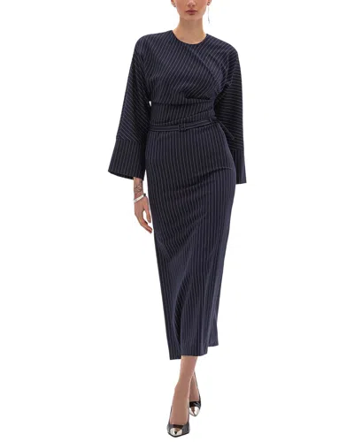 Bgl Midi Dress In Blue