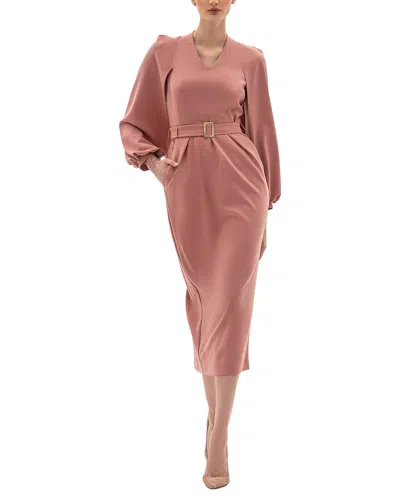 Bgl Midi Dress In Brown