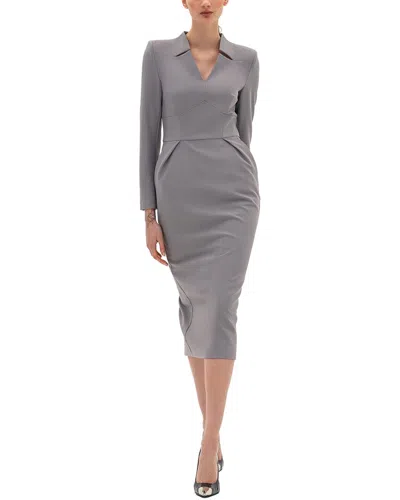 Bgl Midi Dress In Gray