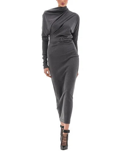 Bgl Midi Dress In Gray
