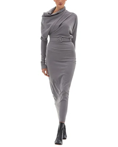 Bgl Midi Dress In Gray