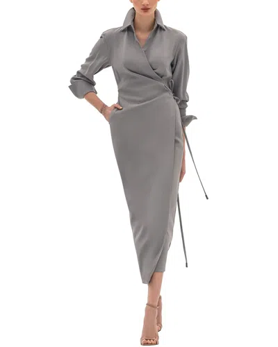 Bgl Midi Dress In Gray