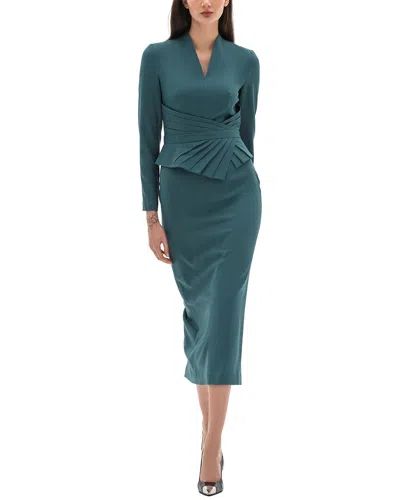 Bgl Midi Dress In Green