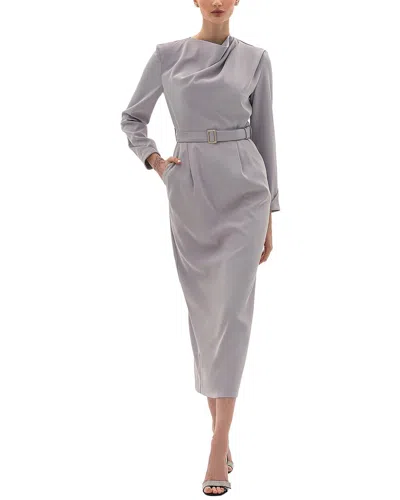 Bgl Midi Dress In Gray