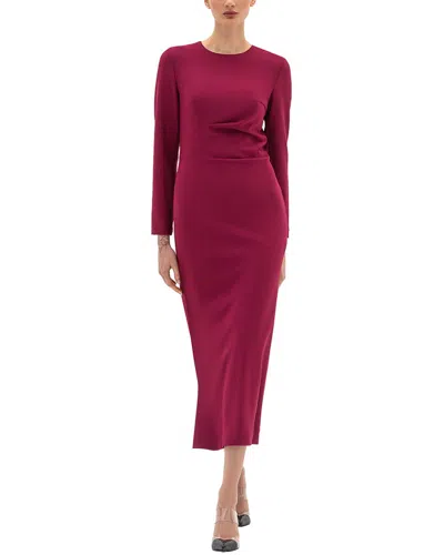 Bgl Midi Dress In Red