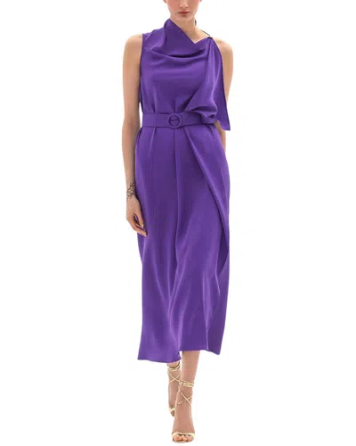 Bgl Midi Dress In Purple