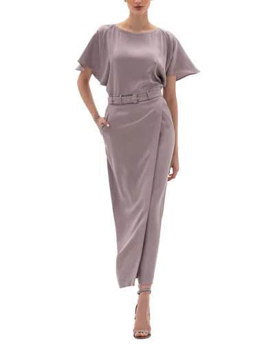 Bgl Midi Dress In Purple