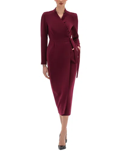Bgl Midi Dress In Red