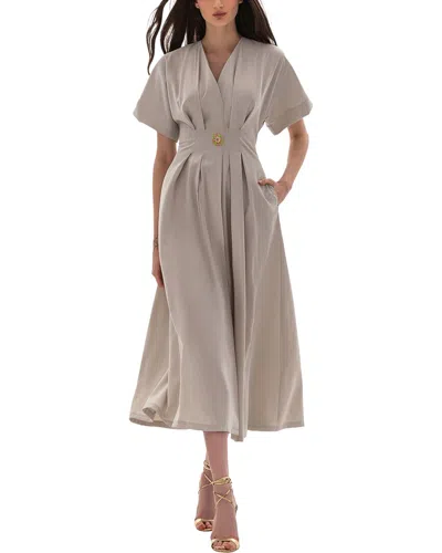 Bgl Midi Dress In White