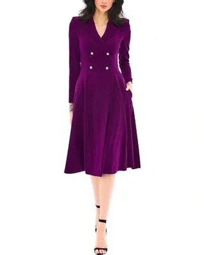 Pre-owned Bgl Midi Dress Women's In Purple