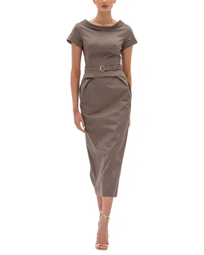 Bgl Sheath Dress In Neutral