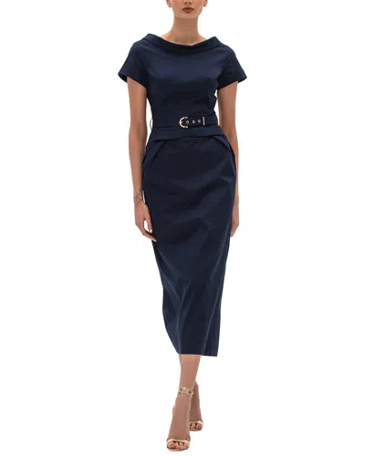 Bgl Sheath Dress In Blue